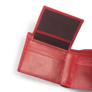 Cartera de Cuero de Lujo para Hombre, Tamaño Compacto para Guardar Efectivo y Tarjetas, Venta al Por Mayor - Product Image 5