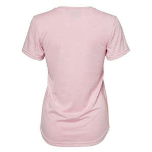 Camiseta corta lisa de algodón para mujer a bajo precio, camiseta lisa para mujer, talla grande, transpirable, estilo urbano, camiseta de talla grande para mujer. - Product Image 2