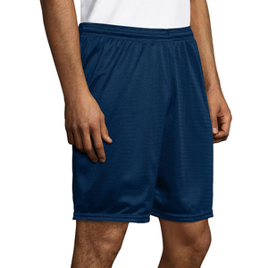 Shorts de basketball personnalisés en maille double couche noire à motif flamme, impression numérique OEM ODM, séchage rapide, fermeture à cordon, tenue d'équipe pour hommes adultes - Product Image 5