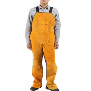 Nouveaux salopettes de soudage 2026 pour soudeurs, salopettes de travail multi-poches en coton épais pour la construction - Product Image 2