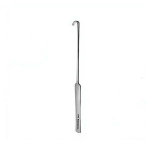 เครื่องมือผ่าตัดสัตว์สำหรับตัดเยื่อแก้วไข่ ขนาด 8 นิ้ว ยี่ห้อ Spay Snook Hook ผลิตจากเหล็กกล้าไร้สนิมเกรดเยอรมัน ใช้ซ้ำได้ สำหรับการผ่าตัดสัตว์ - Product Image 2