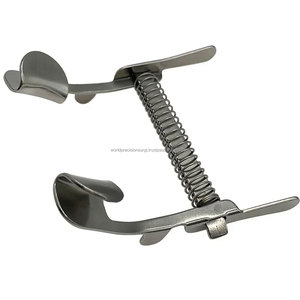 เครื่องมือผ่าตัดตาแบบปรับได้ด้วยมือ ยี่ห้อ WORLD PRECISION SURGICAL ทำจากสแตนเลสสตีล ขนาด 60 มม. พร้อมเครื่องมือถ่างตาขนาด 25 มม. - Product Image 3