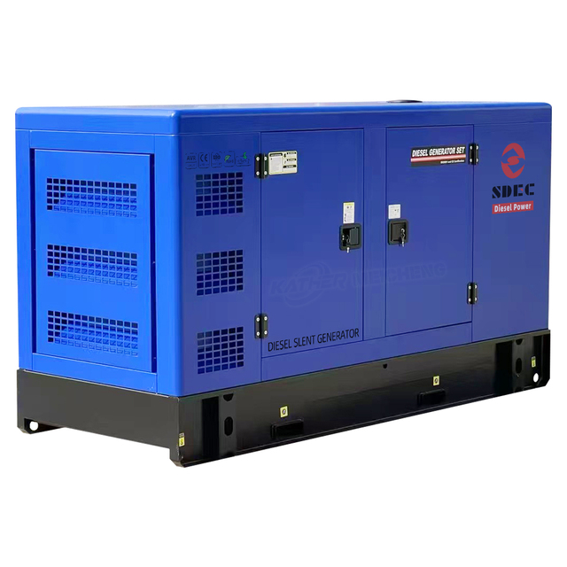 Remote Control 15kW 20kW 30kW 40kW Silent Diesel Generator Set 25kVA 50kVA 60kVA 100kVA High Power Industrial Electric Generator