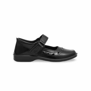 Black Kids <b>Chunky</b> School <b>Shoes</b> Model SK0059 - Product Image 4
