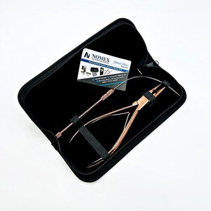 Outils pour extensions de cheveux, pince à deux trous de 7 pouces, couleur or rose, extensions de cheveux en boucle, outils de coiffure les plus vendus - Product Image 5