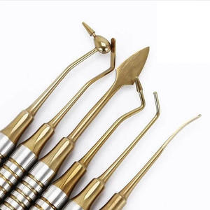 Juego de 7 instrumentos dentales manuales de acero compuesto para limpieza, relleno y esterilización de dientes, certificado CE ISO por Grip Surgical - Product Image 6
