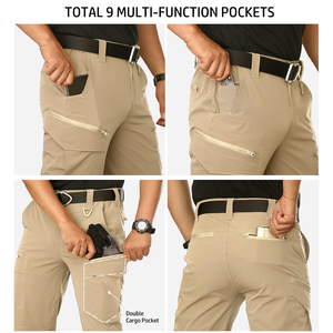 Custom Design Outdoor Hiking Pants And <b>Trousers</b> Lightweight Quick Dry Material With Comfortable Fit For Camping And Hiking - Product Image 3
