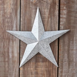 Décoration murale rustique en métal galvanisé KS International, style ferme, taille moyenne, pour Noël et la maison - Product Image 2