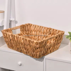 Plateau en jacinthe d'eau charmant, jacinthe d'eau naturelle, fait à la main, accent décoratif, fournisseur en gros, léger, durable, Vietnam - Product Image 5