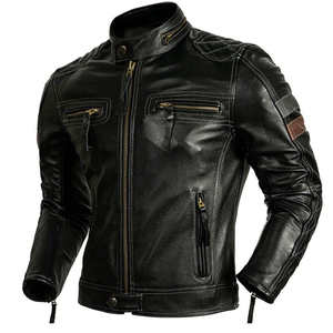 Men's Fashion Design New Arrival Leather <b>Jacket</b> Men <b>Jacket</b> Leather <b>Jacket</b> For Man <b>Jacket</b> For Men <b>Sheepskin</b> - Product Image 1