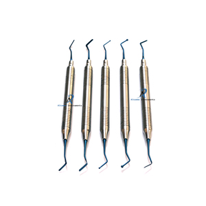 Dental Composite Placement Instruments Restorative Filling Sculpting Tools Double Ended Stainless Steel Set - Product Image 1