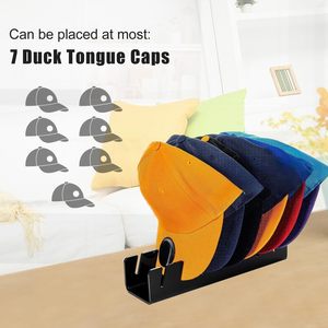 Hat Holder Cap Holder - <b>Acrylic</b> Hat Stand <b>Storage</b> Baseball Cap Holder, Desktop Baseball Cap Organiser - Product Image 6