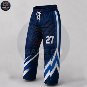 Best Supplier New Arrival Easy To Wear Comfortable Trendy Product Blue White Color Sublimated Customized Made Ice Hockey Uniform - Product Image 2