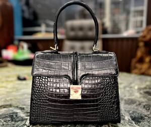 ขายส่งกระเป๋าถือหนังหรูสําหรับผู้หญิงออกแบบเองแฟชั่นกระเป๋าหนังผู้หญิงแท้ - Product Image 2