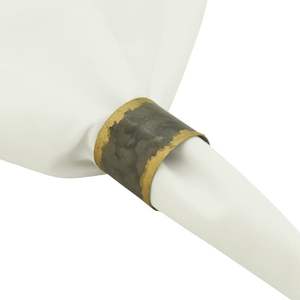 Anillo de Servilleta de Metal de Lujo Moderno, Diseñado para Decoración de Mesas y Espacios de Gastronomía Fina - Product Image 4
