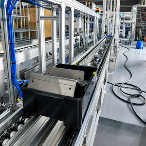 Automated Assembly Line Conveyor With Adjustable Speed For Manufacturing Process - Product Image 1
