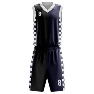 Nouveau design, créez votre propre uniforme de basket-ball, 100% polyester respirant, style tendance, uniformes de basket-ball de qualité supérieure - Product Image 2