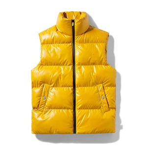 Gilet matelassé léger et chaud pour homme – Veste sans manches d'hiver haut de gamme – Vêtements décontractés d'extérieur – Fournisseur d'usine en gros - Product Image 2