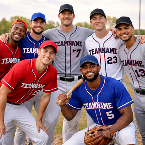 Custom Baseball Jersey – Premium Quality Team Uniforms OEM Baseball <b>Shirts</b> – Breathable & Quick Dry Fabric - Product Image 3