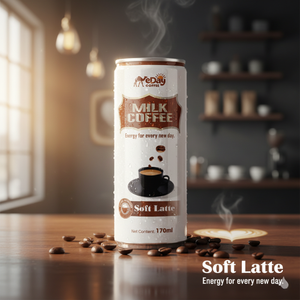 OEM/ODM Boisson au café au lait doux en conserve 170 ml, mélange de café premium à la crème, marque privée - Product Image 3