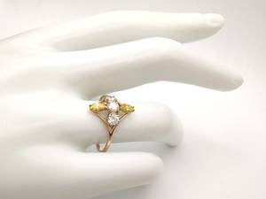 แหวนเพชรทรงมาร์คีส์สีเหลืองสดใส ผลิตในห้องปฏิบัติการ ดีไซน์โดดเด่น ตัวเรือนทองคำแท้ 14K สำหรับผู้หญิง เหมาะสำหรับเป็นของขวัญหมั้น ของขวัญสำหรับคนรัก - Product Image 2