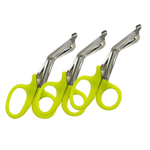 Ciseaux de traumatologie robustes, ciseaux médicaux d'urgence, coupe-bandes en acier inoxydable, pointe arrondie, pour sauvetage professionnel - Product Image 3
