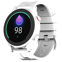 Pulsera Inteligente Personalizada para Personas Mayores, Resistente al Agua IP67, con Pantalla Táctil, Monitor de Salud y Actividad Física, Reloj Inteligente Redondo