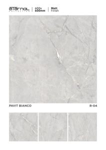 Suelo de porcelana mate contemporáneo con diseño tallado de 60x60 cm, que presenta un relieve superficial subtil y una claridad de diseño que se integra con el entorno. - Product Image 4