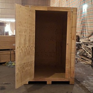 Heavy Duty Industrial Wooden Vault Premium Plywood Storage Box with Access Door Reusable Custom OEM ODM Vietnam Factory - Product Image 4