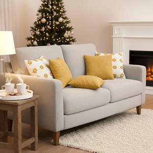 SOGA 5-Piece Golden <b>Velvet</b> and Retro Daisy Chain Pillow <b>Cover</b> Set Modern Retro Style Home Decor <b>Cushion</b> Cases - Product Image 6