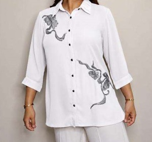 Camisa Elegante Premium para Mujer, para Vestir Profesional o Casual, Tela Ligera y Cómoda, Compre Directamente del Proveedor - Product Image 3