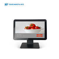 Double écran 15.6 pouces Tout-en-un POS Linux Écran tactile sans ventilateur pour point de vente