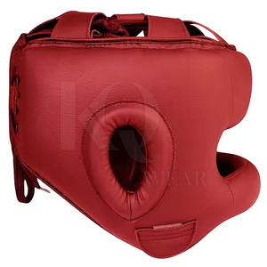 High Quality Durable Leather Boxing <b>Head</b> Guard with Secure Strap Regular Design for <b>Training</b> & Sparring-Comfortable & Breathable - Product Image 2