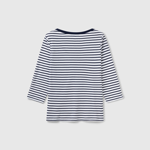 T-shirts décontractés grande taille pour femmes, confortables, col rond, manches longues, motif uni, anti-boulochage, respirants, boutonnés, écologiques - Product Image 3