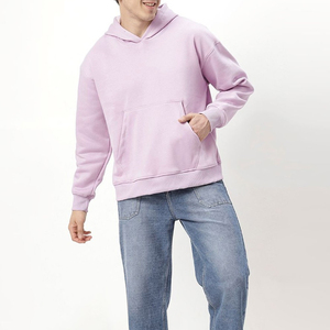 Nouveaux sweats à capuche pour hommes 2025, coupe classique, en molleton épais, polyester/coton, décontractés, respirants, séchage rapide, avec broderie, couleur unie, tailles XS XXS - Product Image 3