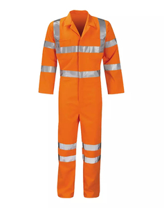 Men's Hi Vis <b>Waterproof</b> Workwear <b>Overall</b> Coverall Customized Logo Construction Suit Electrician Hi Vis <b>Overall</b> Uniform - Product Image 4