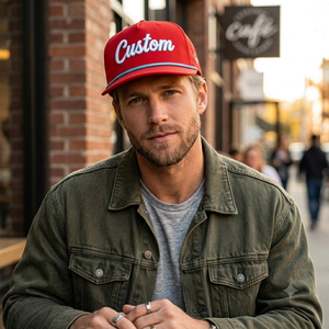 Gorra y Sombrero Snapback de 5 Paneles con Logotipo Bordado Personalizado, Tela Impermeable, Orificios Cortados con Láser, para Deportes al Aire Libre, Venta al Por Mayor OEM - Product Image 6