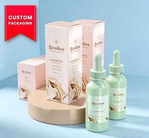 Luxury Foldable Essential Oil <b>Gift</b> Packaging <b>Box</b> with OEM ODM Custom Printing Service - Product Image 1