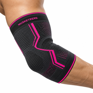 Protège-coudes de sport unisexe pour adulte en polyester, manchon de protection respirant anti-collision pour le bras - Product Image 5
