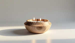 Soporte de resina de diseño T-Light con ilustraciones epoxi para decoración del hogar, eventos de boda, fiestas románticas, iluminación festiva, - Product Image 3