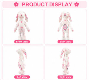Small Bunny <b>Soft</b> <b>Toy</b> Cute cotton fabric Doll <b>Stuffed</b> Cushion Gift Custom OEM Wholesale - Product Image 3