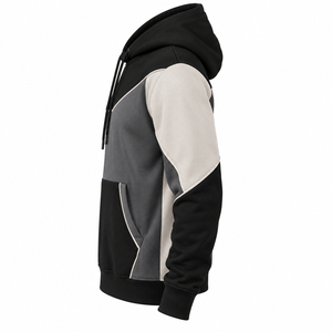 Heavy Boxy Fit <b>Men</b> Cotton <b>Thick</b> Heavy Weight French Terry Pullover <b>Hoodie</b> Custom Drop Shoulder Fleece Oversized <b>Hoodie</b> - Product Image 2