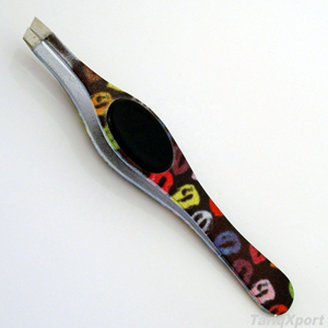 Juego de Pinzas para Cejas Profesionales de Acero Inoxidable al por Mayor, Punta Puntiaguda, Color Personalizado, Ligeras - Product Image 3