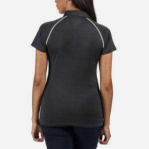 Chemise polo respirante à col ajusté, douce, de haute qualité, conçue pour les sports d'été en plein air, avec logo brodé personnalisé - Product Image 3
