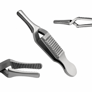 คีมจับกระดูก SUAVE Dieffenbach Serrefine Debakey Bulldog Clamp ขนาด 2.25 นิ้ว แบบตรง ป้องกันการกระแทก  เครื่องมือผ่าตัดแบบกำหนดเอง - Product Image 2