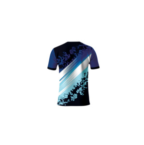 เสื้อยืดคอกลมผู้ชายคุณภาพสูง พิมพ์ลายด้านหน้าแบบ Sublimation ดีไซน์สปอร์ต พิมพ์ลายเต็มตัว เนื้อผ้าเบา แห้งเร็ว เหมาะสำหรับออกกำลังกาย - Product Image 3