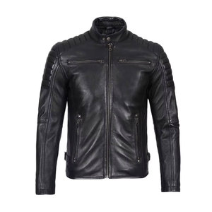 Custom Packing Regular Length <b>Men</b> Leather <b>Jackets</b> New Causal Vintage Leather <b>Jacket</b> Available In All Sizes - Product Image 1