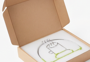Support à serviettes en métal design tendance avec base verte pour table de luxe, cuisine et restaurant - Product Image 6