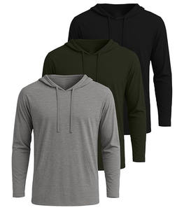 เสื้อฮู้ดผู้ชายผ้าฟลีซสำหรับฤดูหนาว น้ำหนัก 380 กรัม ระบายอากาศได้ดี แห้งเร็ว ดีไซน์ทันสมัย มีกระเป๋า ทรงปกติ คุณภาพทนทาน ใช้ได้ทุกวัน - Product Image 1