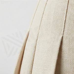Falda Plisada hasta la Rodilla para Mujer, Color Sólido, Tejido de Poliéster, Cintura Regular, Transpirable, para Todas las Temporadas - Product Image 5
